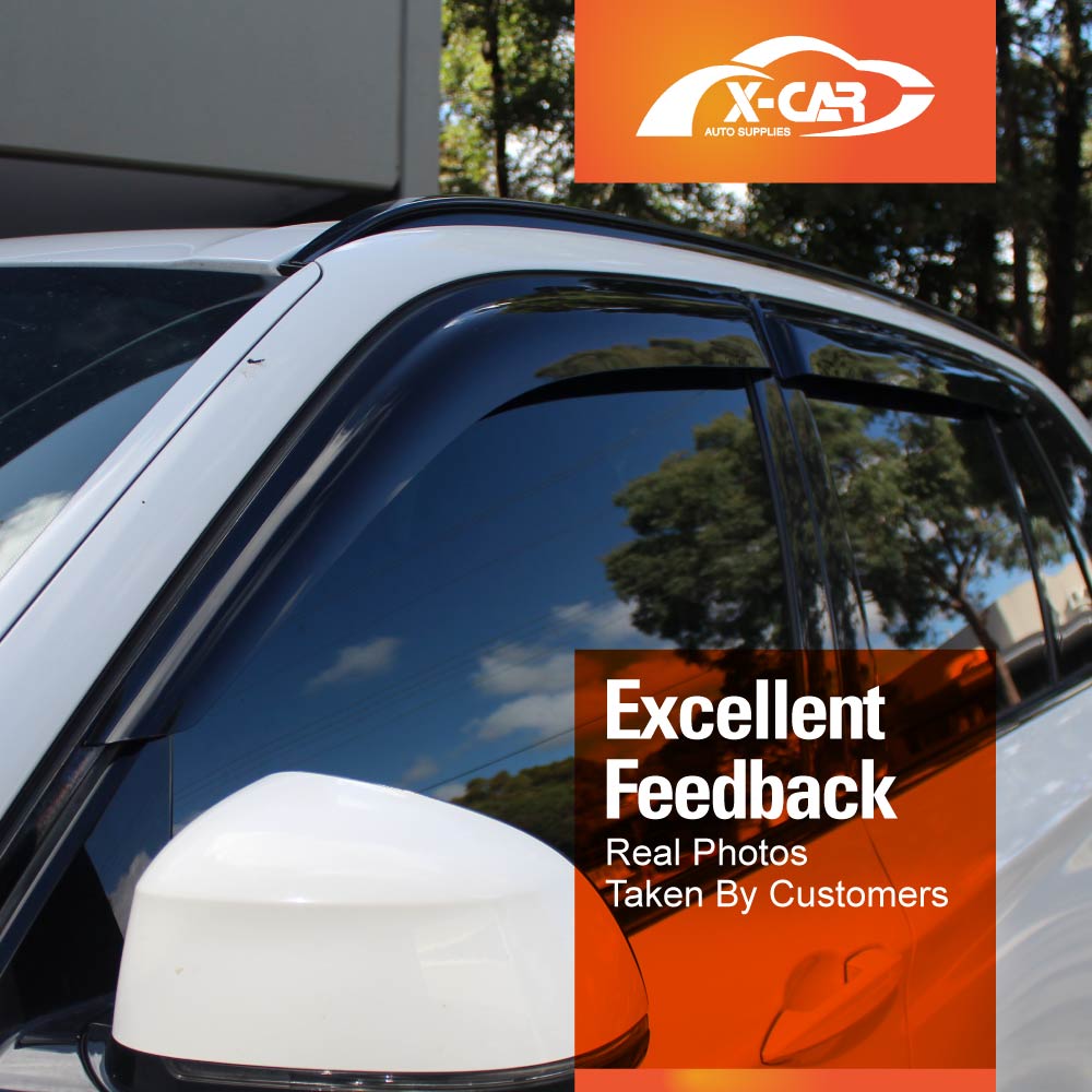 WeatherShields for BMW X5 2013-2018 Car Weather Shields Wind Deflectors Sun Visors