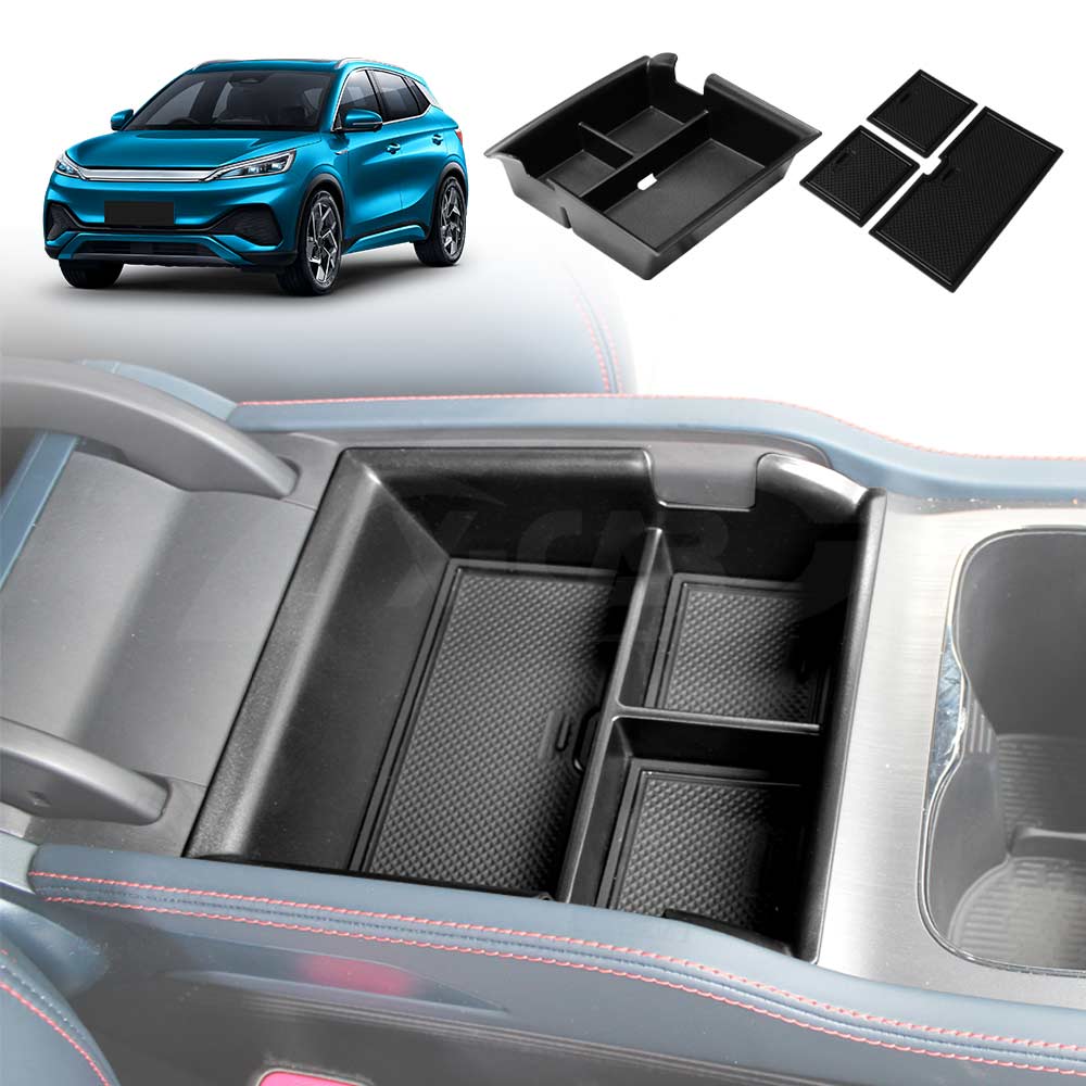 BYD Atto 3 Center Console Tray Armrest Organizer Accessories 2022-2025