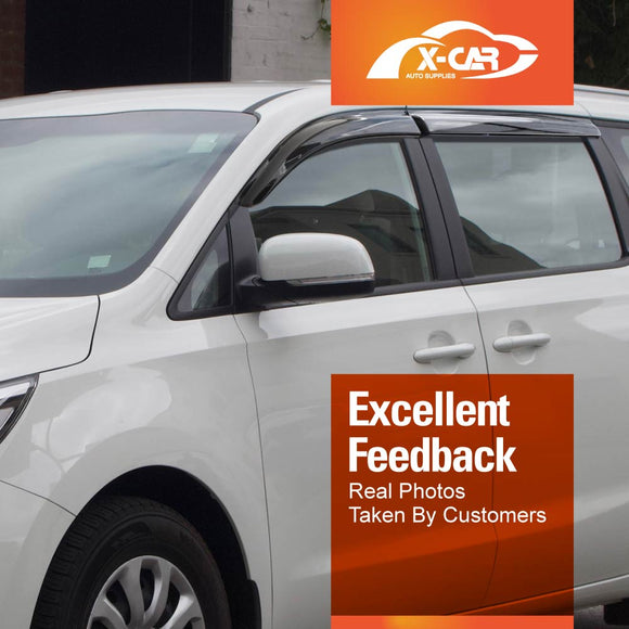 Weathershields for Kia Carnival 2014-2020 Car Weather Shields Wind Deflectors Sun Visors