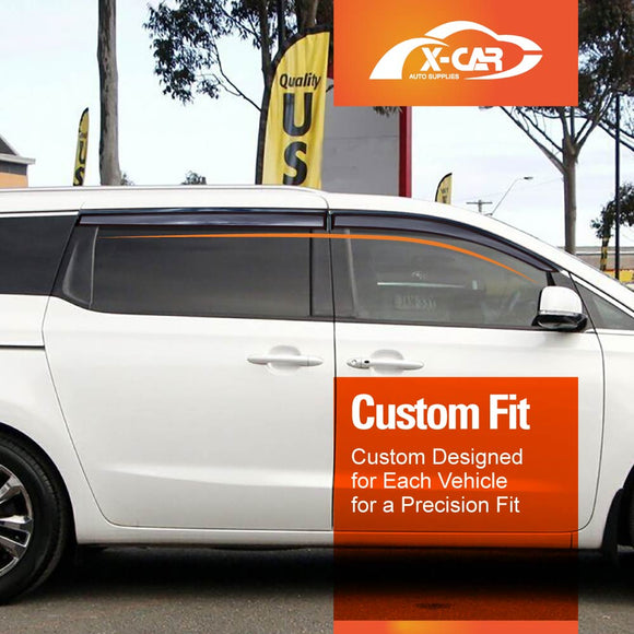Weathershields for Kia Carnival 2014-2020 Car Weather Shields Wind Deflectors Sun Visors