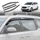 Weathershields for Kia Carnival 2014-2020 Car Weather Shields Wind Deflectors Sun Visors-1