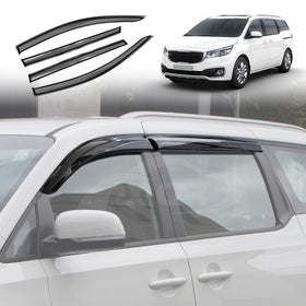 Weathershields for Kia Carnival 2014-2020 Car Weather Shields Wind Deflectors Sun Visors