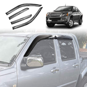Weathershields for Holden Colorado Dual Cab RC Series 2008-2011 Car Weather Shields Wind Deflectors Sun Visors