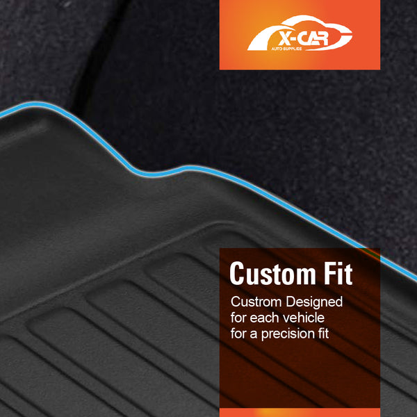 Boot Liner Back Seats Protector for Kia Seltos 2019-2024