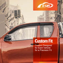 WeatherShields for Toyota Hilux SR5 Extra Cab 2015-2025 Car Weather Shields Wind Deflectors Sun Visors-2