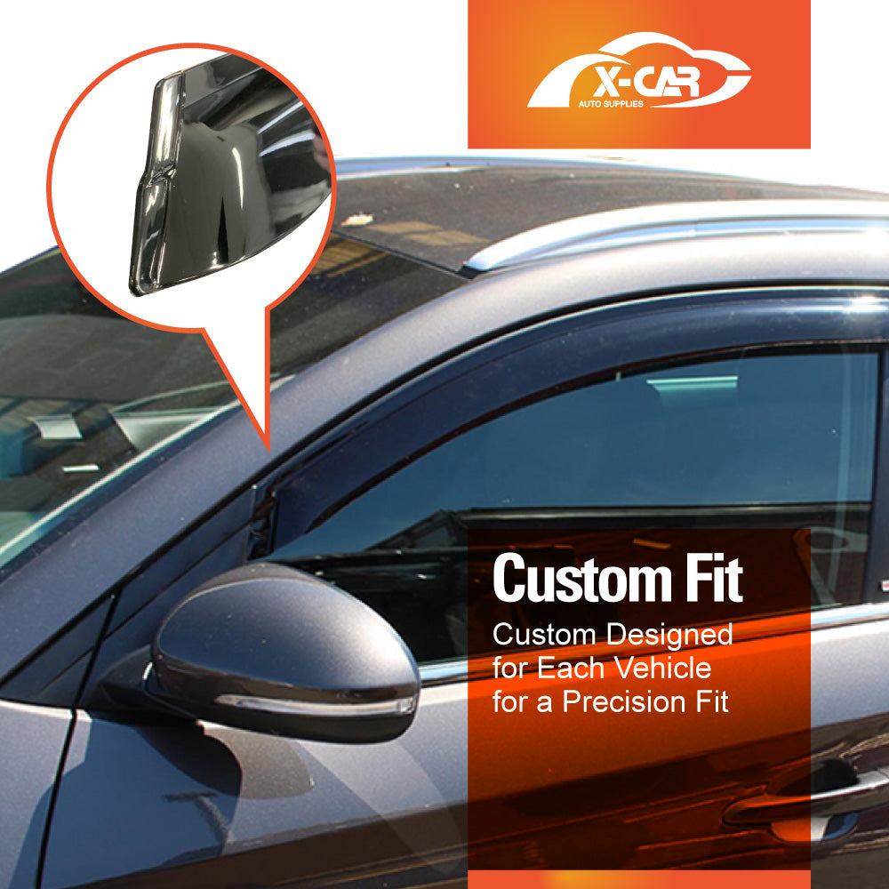 WeatherShields for Hyundai Tucson 2015-2021 Car Weather Shields Wind Deflectors Sun Visors - 0