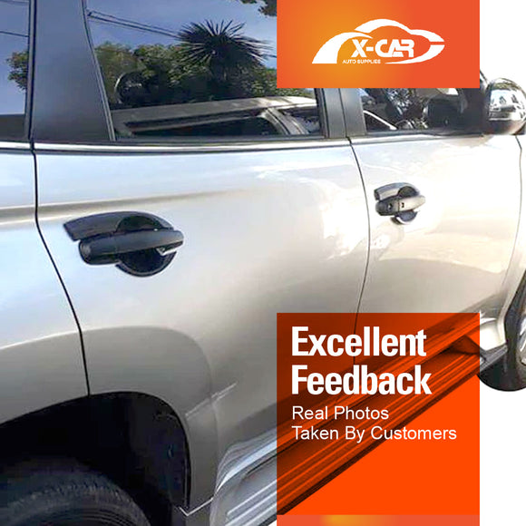 Door Handles Bowl Inserts Cover for Mitsubishi Pajero Sport 2015-2025