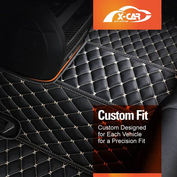 Car Floor Mats For Mazda Mazda CX-30 2019-2025 Premium PU Leather