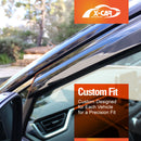 Weathershields for Toyota Rav4 Rav 4 2019-Onwards Car Weather Shields Wind Deflectors Sun Visors-5