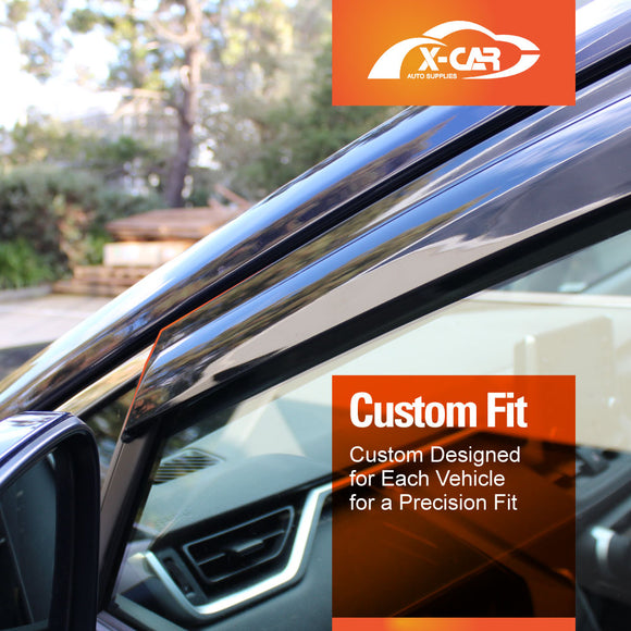 Weathershields for Toyota Rav4 Rav 4 2019-Onwards Car Weather Shields Wind Deflectors Sun Visors