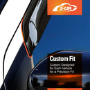 Weathershields for Mitsubishi Mirage Hatch 2013-2022 Car Weather Shields Wind Deflectors Sun Visors-3