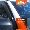 Weathershields for Mitsubishi Triton ML MN Club Cab 2006-2015 Car Weather Shields Wind Deflectors Sun Visors-3