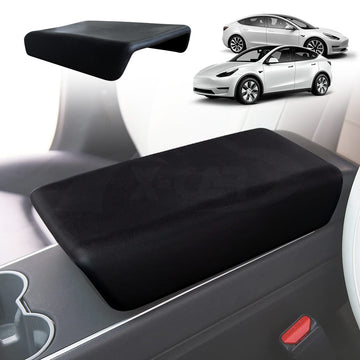 Center Console Armrest Pad Cover for Tesla Model 3 2017-2023 and Model Y 2021-2025