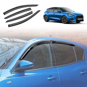 WeatherShields for Ford Focus Hatch 2018-2024 Car Weather Shields Wind Deflectors Sun Visors