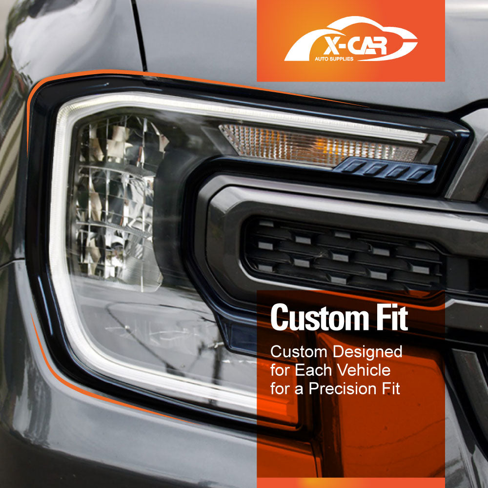 Light Frame Trim for Ford NEXT-GEN Ranger MY22 2022-Onwards XLT/XLT Hi-Rider/Wildtrak/Sport/Raptor