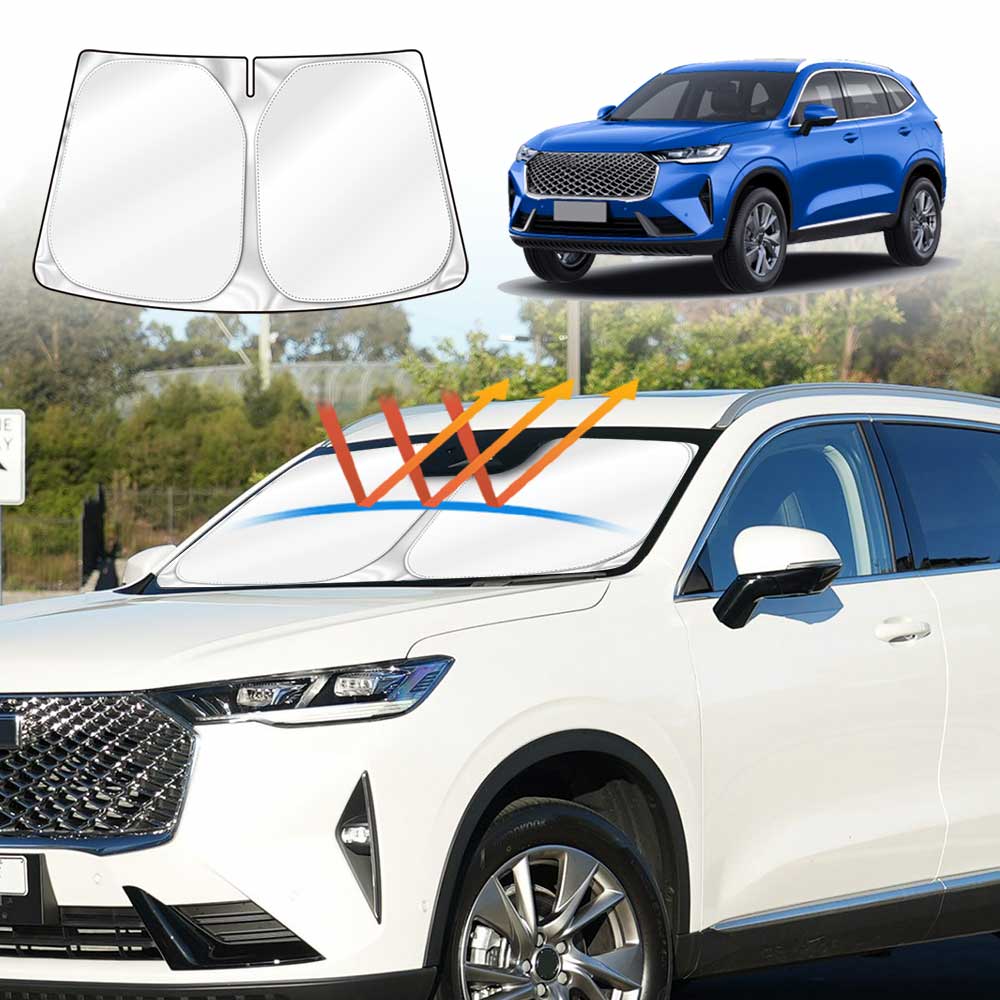 Foldable Universal Car Windscreen Sunshade Cover Sun UV Protection Lightable Sun Visor Covers