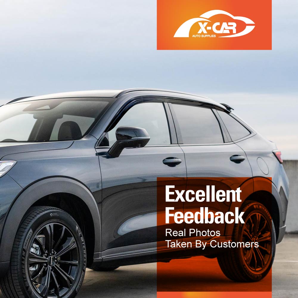 WeatherShields for Haval H6GT 2022-Onwards Car Weather Shields Wind Deflectors Sun Visors