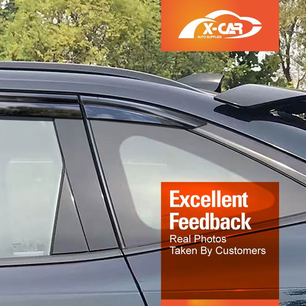 WeatherShields for Haval H6GT 2022-Onwards Car Weather Shields Wind Deflectors Sun Visors