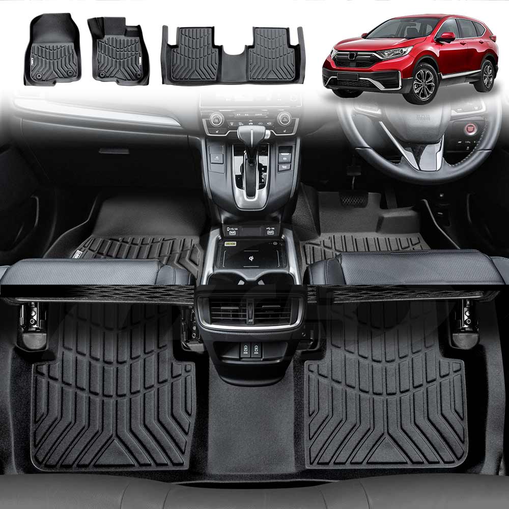 Floor Mats for Honda CRV CRV 20172022 Heavy Duty 3D All Weather Car