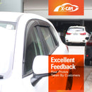 Weathershields for Mazda CX5 CX-5 2012-2017 Car Weather Shields Wind Deflectors Sun Visors-4