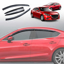 WeatherShields for Mazda 3 BM BN 2014-2019 Car Weather Shields Wind Deflectors Sun Visors-1