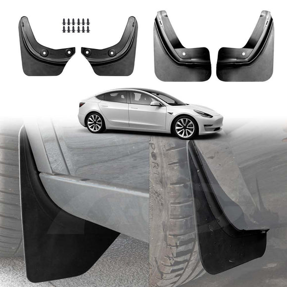 Tesla Model 3 Mud Flaps 2017-2023