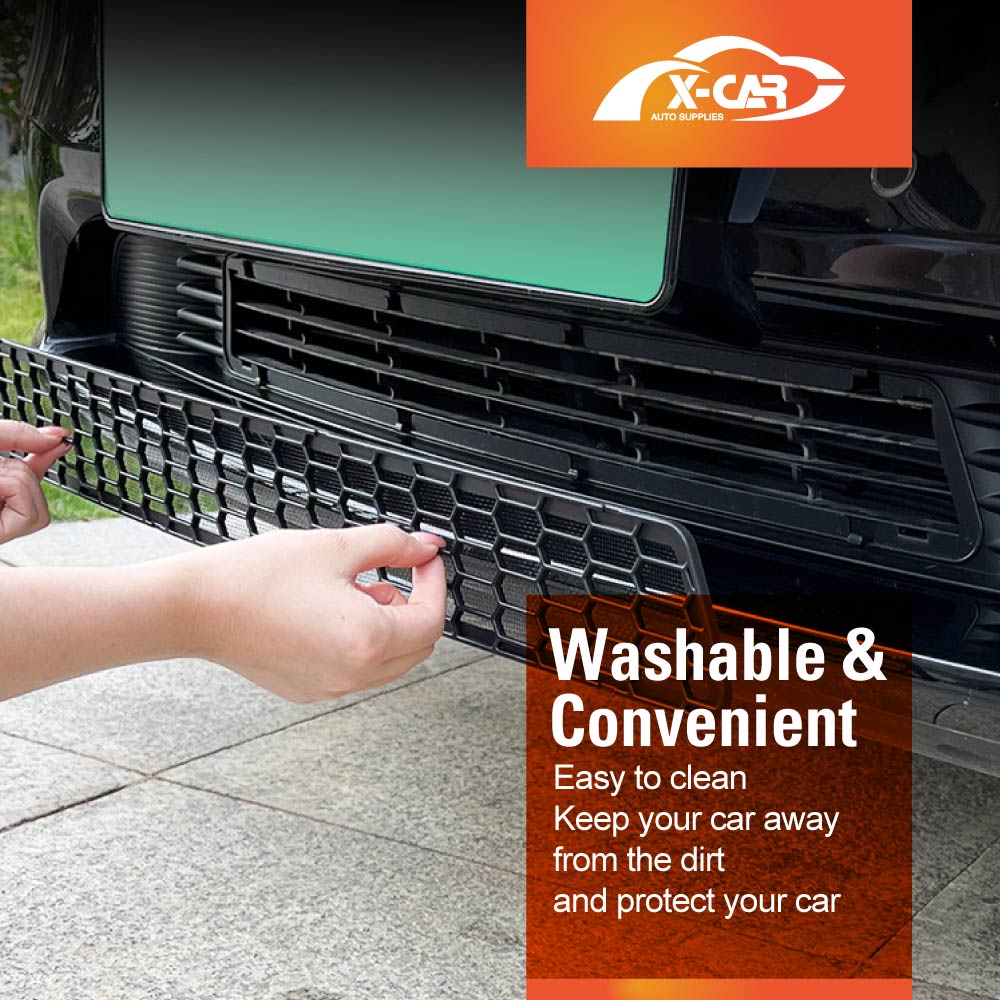 Tesla Model 3 Front Lower Bumper Air Inlet Grille Leaves Guard XCAR