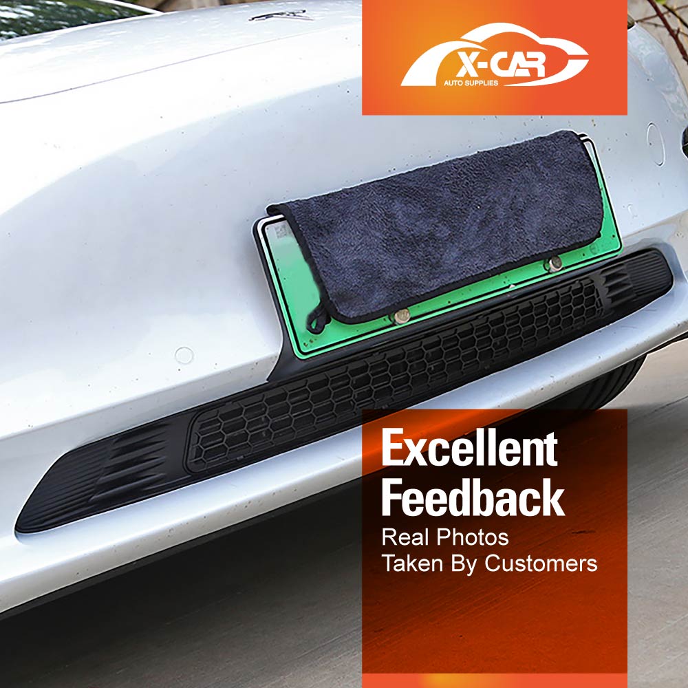 Tesla Model 3 Front Lower Bumper Air Inlet Grille Leaves Guard XCAR
