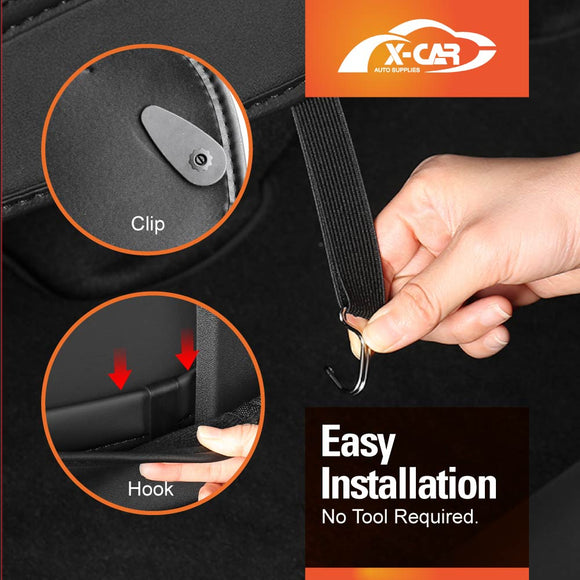 2Pcs Tesla Model Y / Model 3 Seat Back Kick Mats