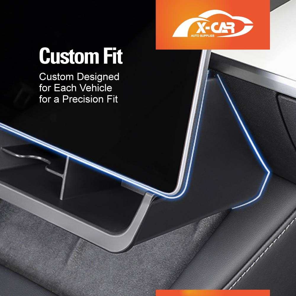 Tesla 3 Rear Screen Storage Rack Under Screen Storage Tray Tesla Model 3 Model Y Accessories | X-CAR