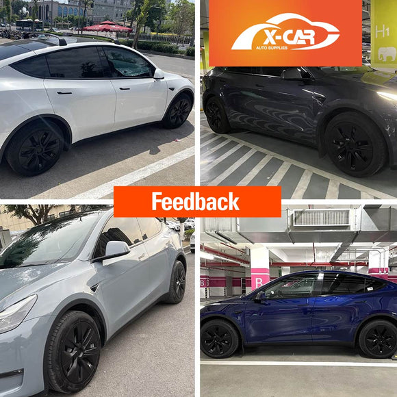 Tesla Model Y 2021-2025 19" Wheel Protector Cover Hub Caps