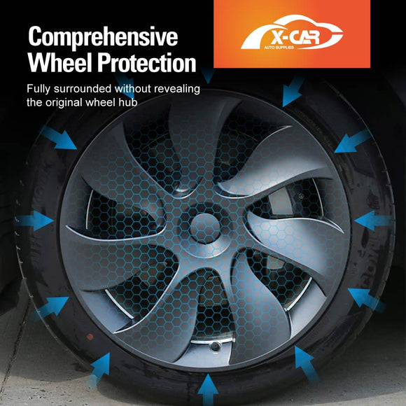 Tesla Model Y 2021-2025 19" Wheel Protector Cover Hub Caps