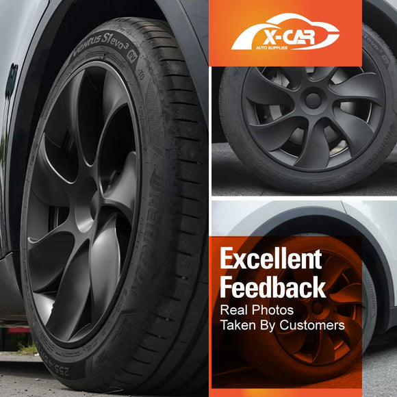 Tesla Model Y 2021-2025 19" Wheel Protector Cover Hub Caps