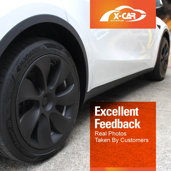 Tesla Model Y 2021-2025 19" Wheel Protector Cover Hub Caps