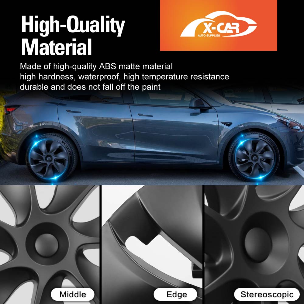 Tesla Model Y 2021-2025 19" Wheel Protector Cover Hub Caps