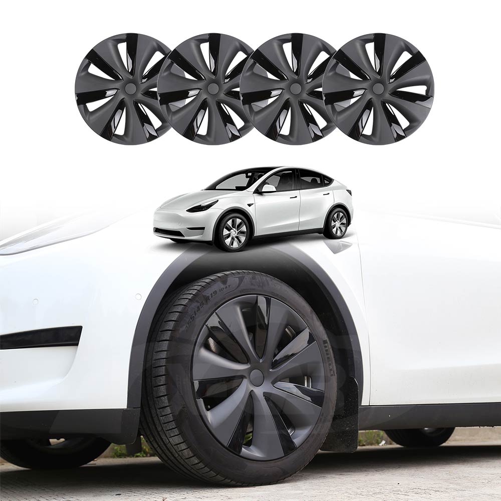 Tesla Model Y 2021-2025 19" Wheel Protector Cover Hub Caps