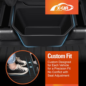 Tesla Model Y 2022-2025 Rear Seat Storage Bin with Lid - 0