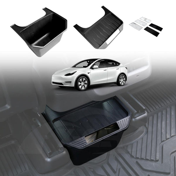 Tesla Model Y Rear Seat Storage Bin with Lid