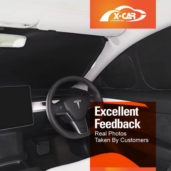 Tesla Model Y 2022-2025 Window Sunshade Block Cover