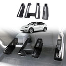 Tesla Model Y 2022-2025 Seat Slide Rail Anti-Kick Guards Protector Covers-1