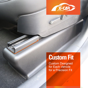 Tesla Model Y 2022-2025 Seat Slide Rail Anti-Kick Guards Protector Covers - 0
