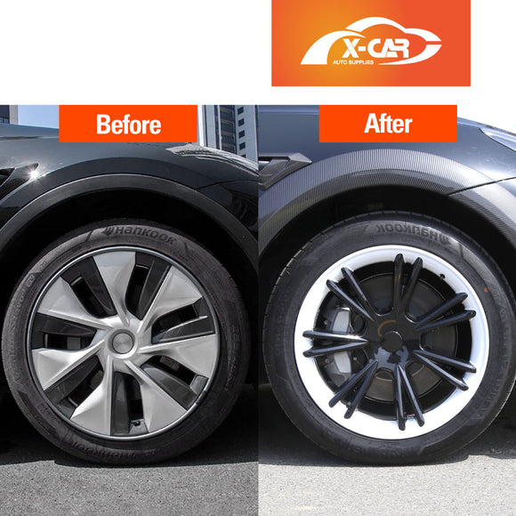 Tesla Model Y 2021-2025 19" Wheel Protector Cover Hub Caps