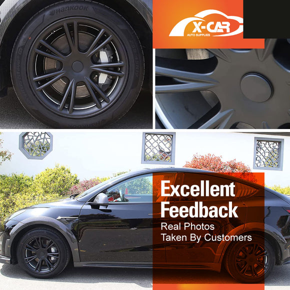 Tesla Model Y 2021-2025 19" Wheel Protector Cover Hub Caps