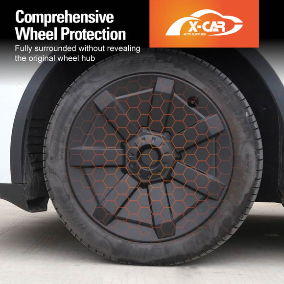 Tesla Model Y 2021-2025 19" Wheel Protector Cover Hub Caps