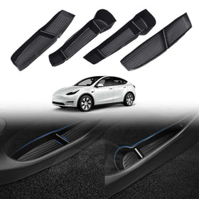 Tesla Model Y 2022-2025 Door Side Storage Tray Organizer Accessories