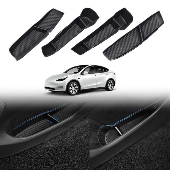 Tesla Model Y 2022-2025 Door Side Storage Tray Organizer Accessories