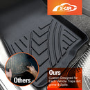 3D Floor Mats for Mitsubishi Outlander 2007-2021 All-Weather Car Liners-4