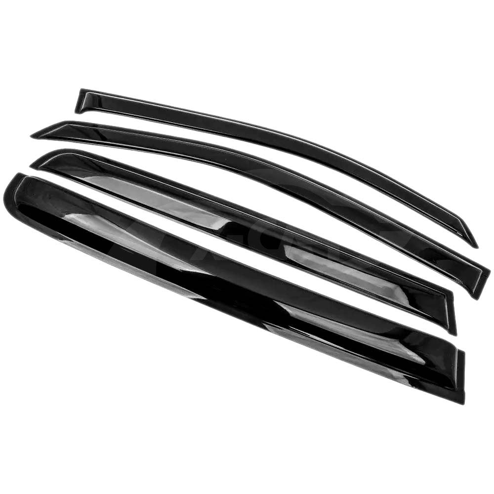 Weathershields for Toyota Hilux Dual Cab 2005-2015 Car Weather Shields Wind Deflectors Sun Visors - 0