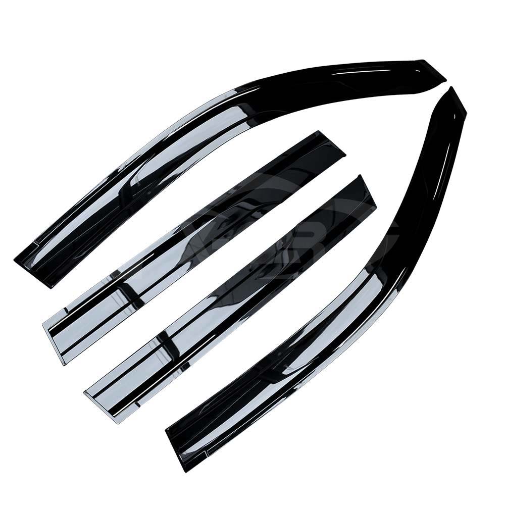 Weathershields for Toyota Prado 150 Series 2009-2024 Car Weather Shields Wind Deflectors Sun Visors