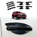 Door Handles Bowl Inserts Cover for Mitsubishi Pajero Sport 2015-2025-1